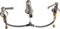 Kohler K-R99911-4D1-BN 1.2 GPM Widespread Bathroom Sink Faucet, Vibrant Brushed Nickel