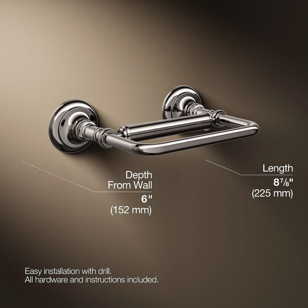KOHLER Artifacts Single Bar Horizontal Tissue Holder