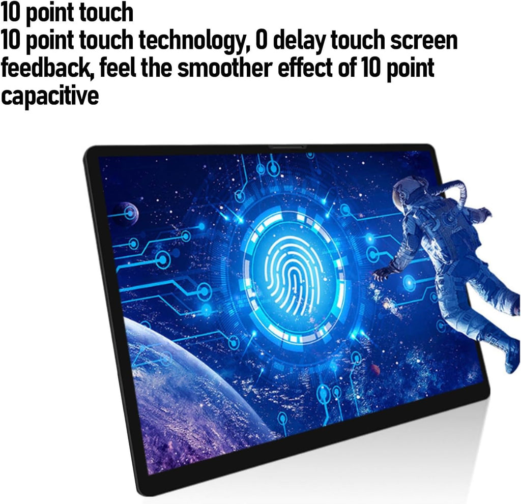 11.6' Portable Monitor Touchscreen, 2.5K 120Hz Display 10-Point Capacitive Touch Second External Screen with Mini HD Type C, for Laptop PC Gaming