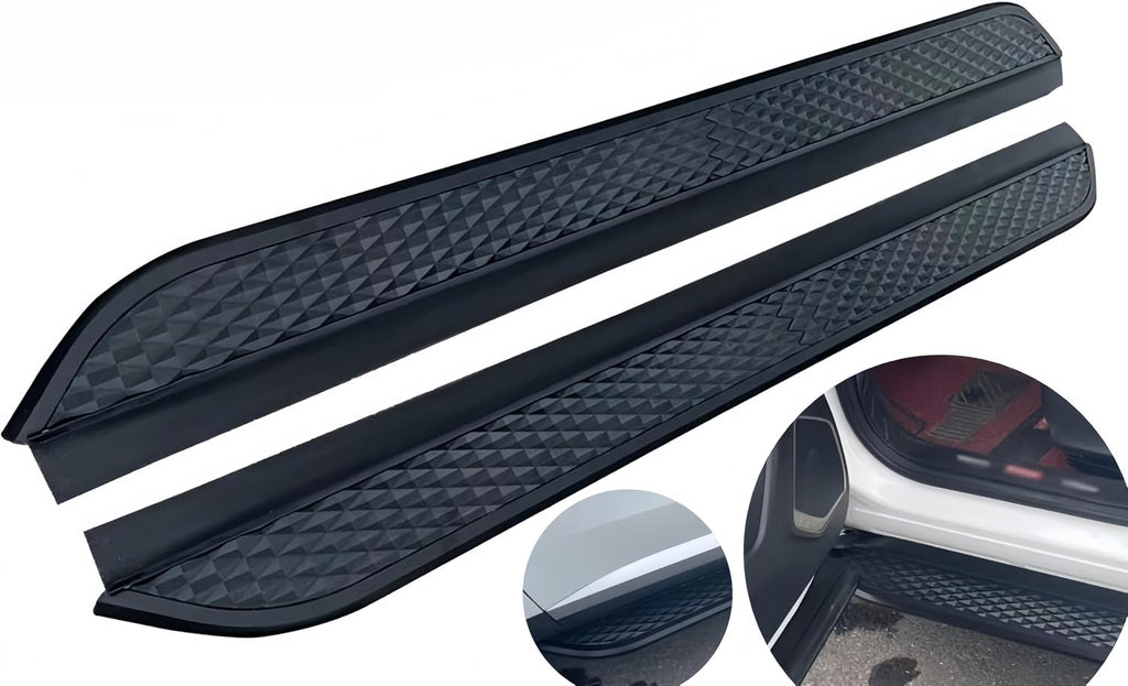 Running Boards Side Bars Side Steps Compatible with Subaru Outback BT 2021-2025,Flat Style Aluminum SUV Step Rail Black