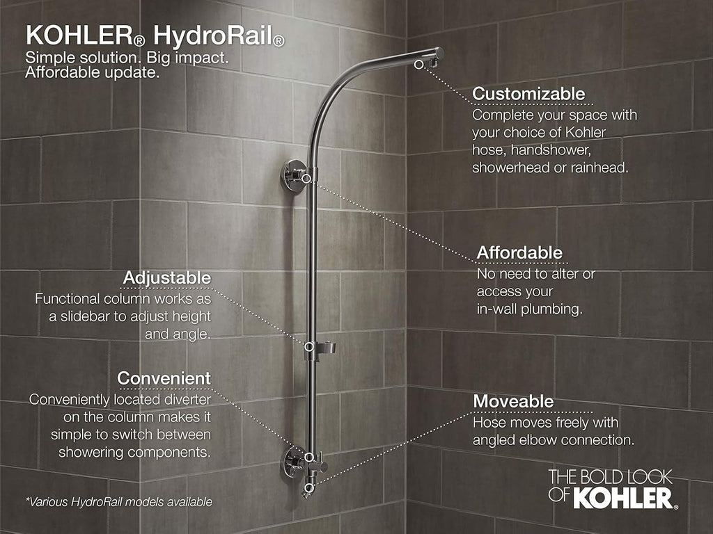 KOHLER Hydrorail-s Bath/shower Column