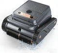 Pool Vacuum for Inground Pools up to 2,000 Sq.ft, Pool Cleaner Robot with 4 Modes for Wall/Floor/Waterline Cleaning, 150 Mins Runtine, Smart Navigation (Grey+Gold)