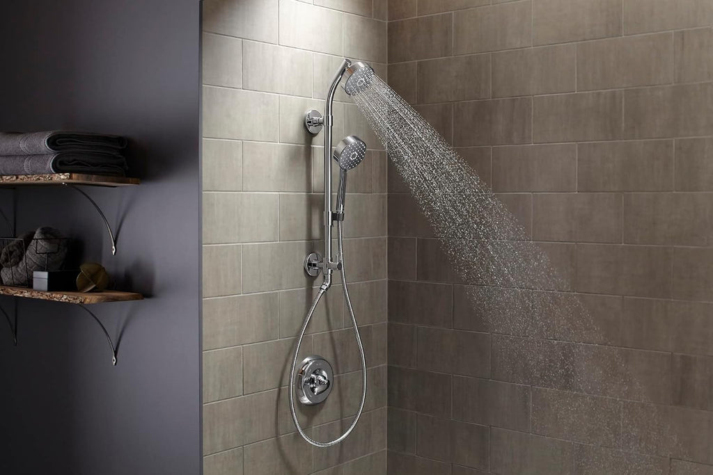 KOHLER 45906-TT HydroRail-S Shower Column, Vibrant Titanium