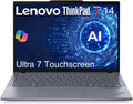 Lenovo ThinkPad T14 Business AI PC Laptop, 14' FHD+ Touchscreen, Intel 12-Core Ultra 7 155U (>i7-1355U), IR Webcam, Thunderbolt 4, IST Computer Customized 16GB/32GB DDR5 RAM, 512GB/1TB SSD, Win 11 Pro