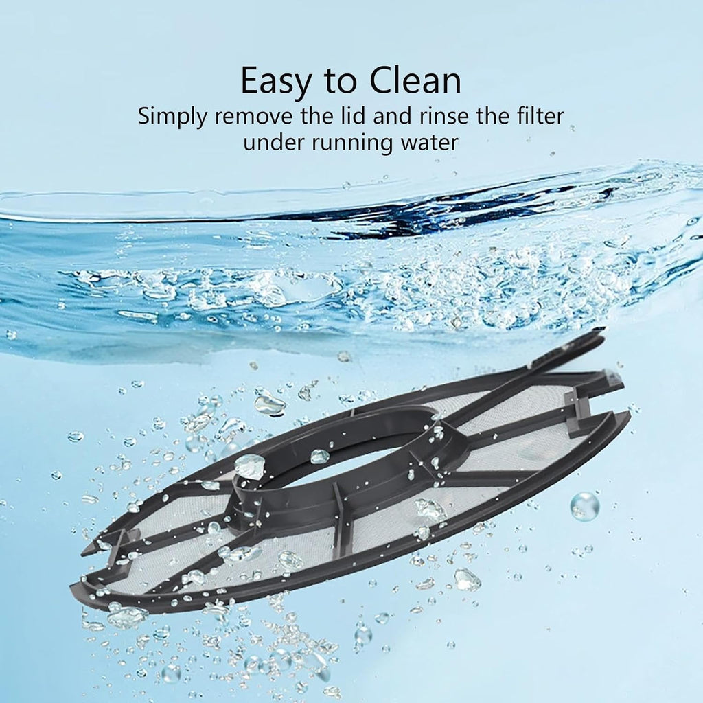 Pool Surface Skimmer Cleaner, Automatic Pool Vacuum Robot, Cordless Pool Vacuum for Inground Pools, Superior Power and Smart Navigation