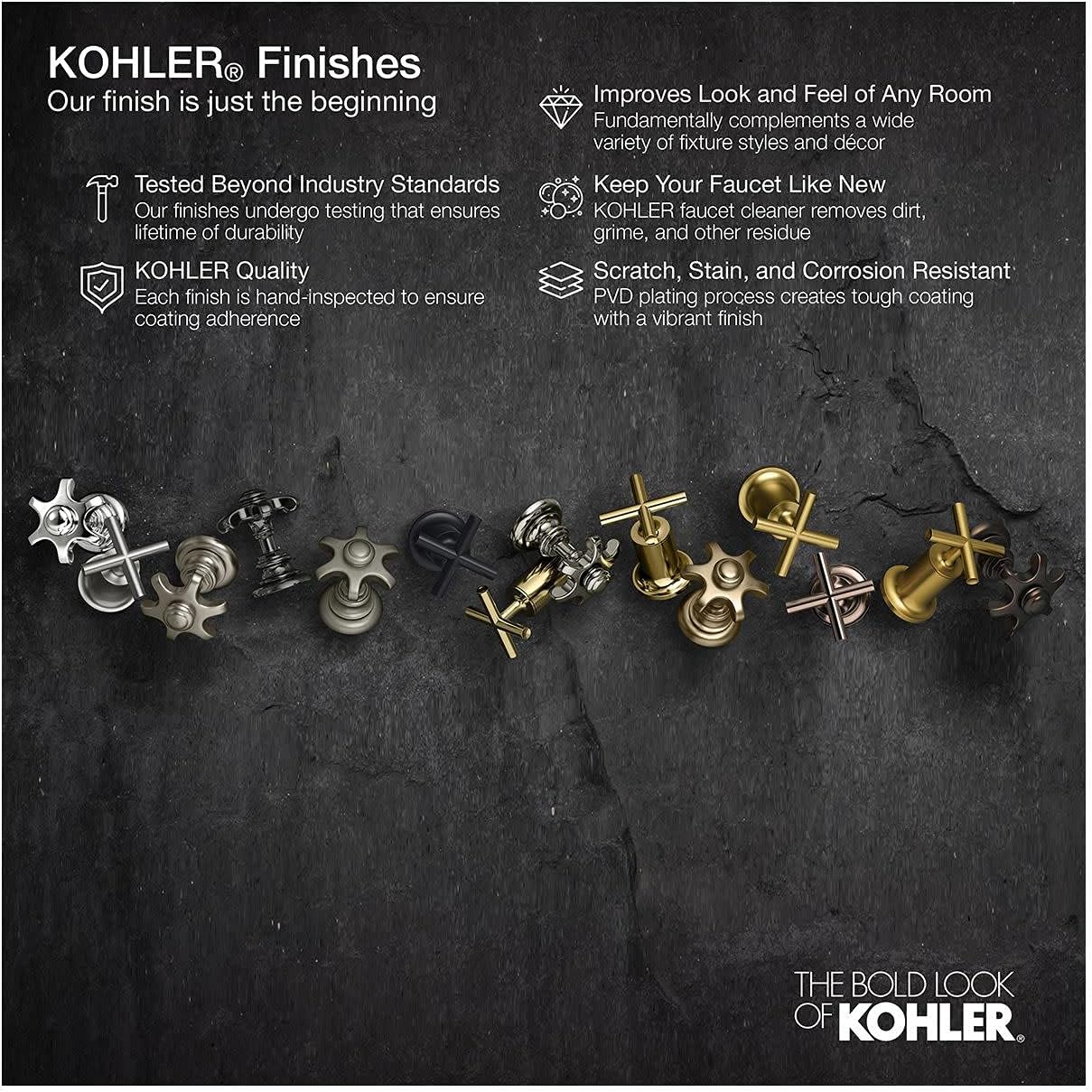 KOHLER 22178-G-BN Purist 30' Four-Function Handshower Kit, Handheld Showerhead Set with 60' Hose, Slidebar and Slidebar Trim, 1.75 GPM, Vibrant Brushed Nickel