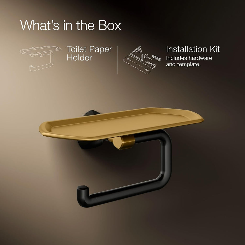 KOHLER OCCASION™ COVERED TOILET TISSUE HOLDER