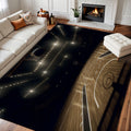 8x10 Area Rugs for Bedroom Boho Washable Rug for Living Room Basketball Carpet for Dining Room Soft Rubber Backed Non-Slip Carpets for Bedroom Office