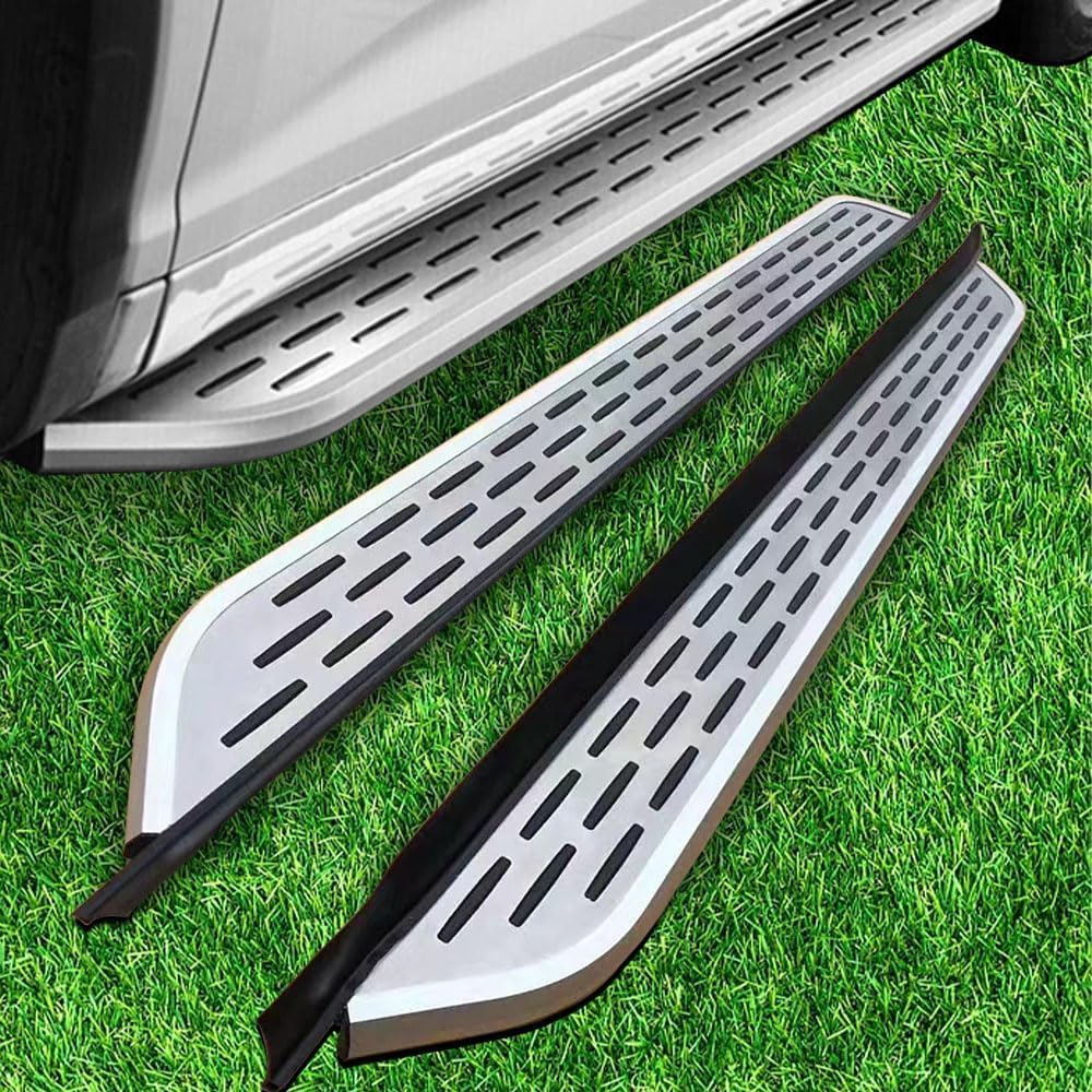 2Pcs Running Boards for Mitsubishi Eclipse Cross 2018-2023, Fixed Side Steps Bars Pedal Protectors,Aluminum Car Exterior Accessories,Aluminum Step Bars for Vehicle(with Brackets)