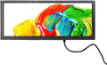 VSDISPLAY 12.3 inch 12.3'' 1920x720 600nit IPS Portable LCD Monitor VS123ZJ01A,with USB VGA Video Port,Dual Speakers, as DIY Stretched Bar Display