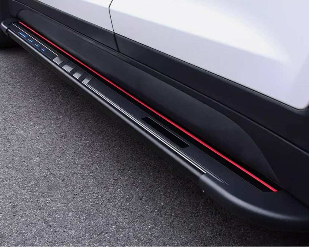 2pcs Running Board for Infiniti QX55 2022-2026 NerfBar Aluminium Pedal Side Step Automotive Exterior Accessories (with Brackets)