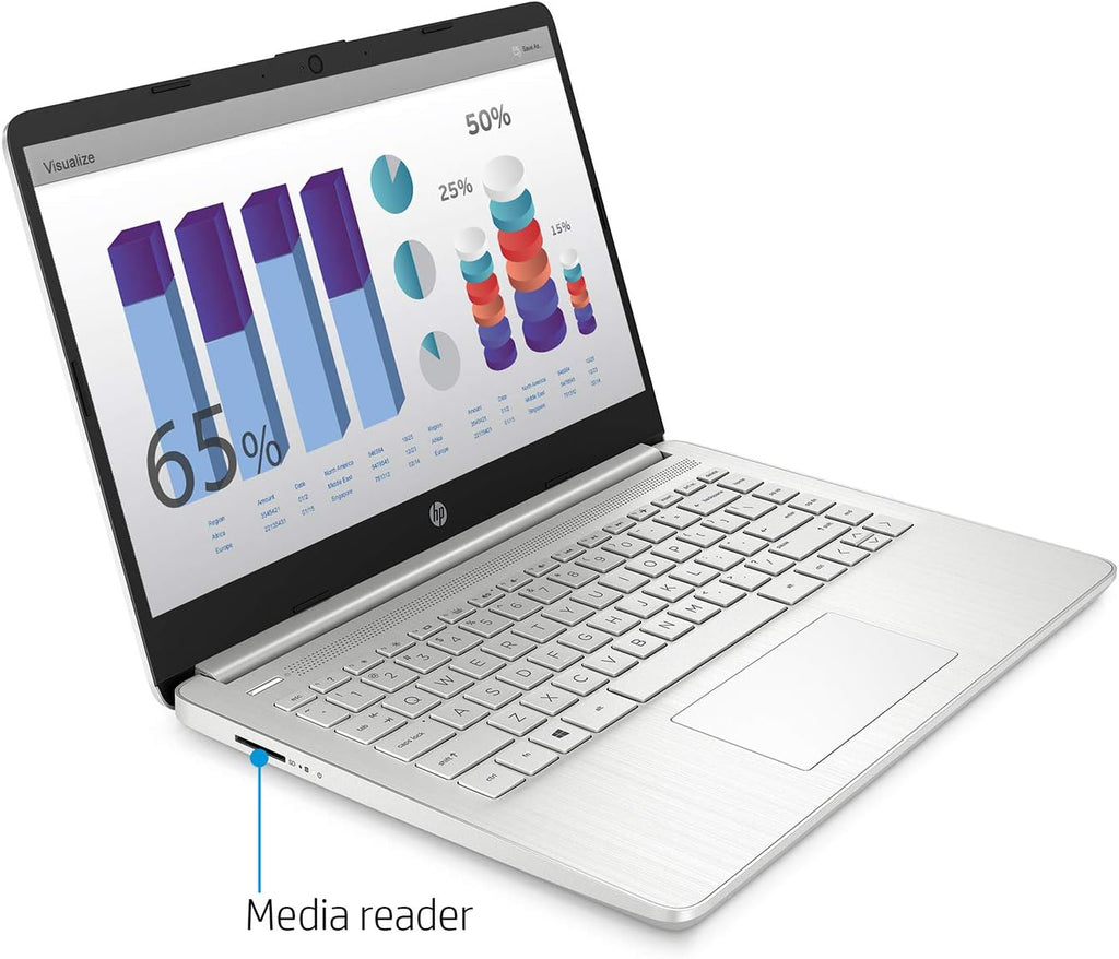 HP Pavalion Laptop, 14' HD Touchscreen, Intel Core i3-1115G4 Processor, Micro-Edge, Thin & Portable, Micro-Edge & Anti-Glare Screen, Long Battery Life, Windows 11 (16GB RAM | 1TB SSD)