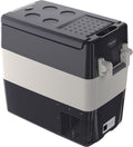 12V Car Refrigerator, 53QT Dual Zone Portable Refrigerator, Electric Cooler & Car Fridge, Plug In Cooler, Car Cooler for SUV, RV, Camping, Road Trips, Freezer 0°F-50°F, 12V/24V DC, 110-240V AC