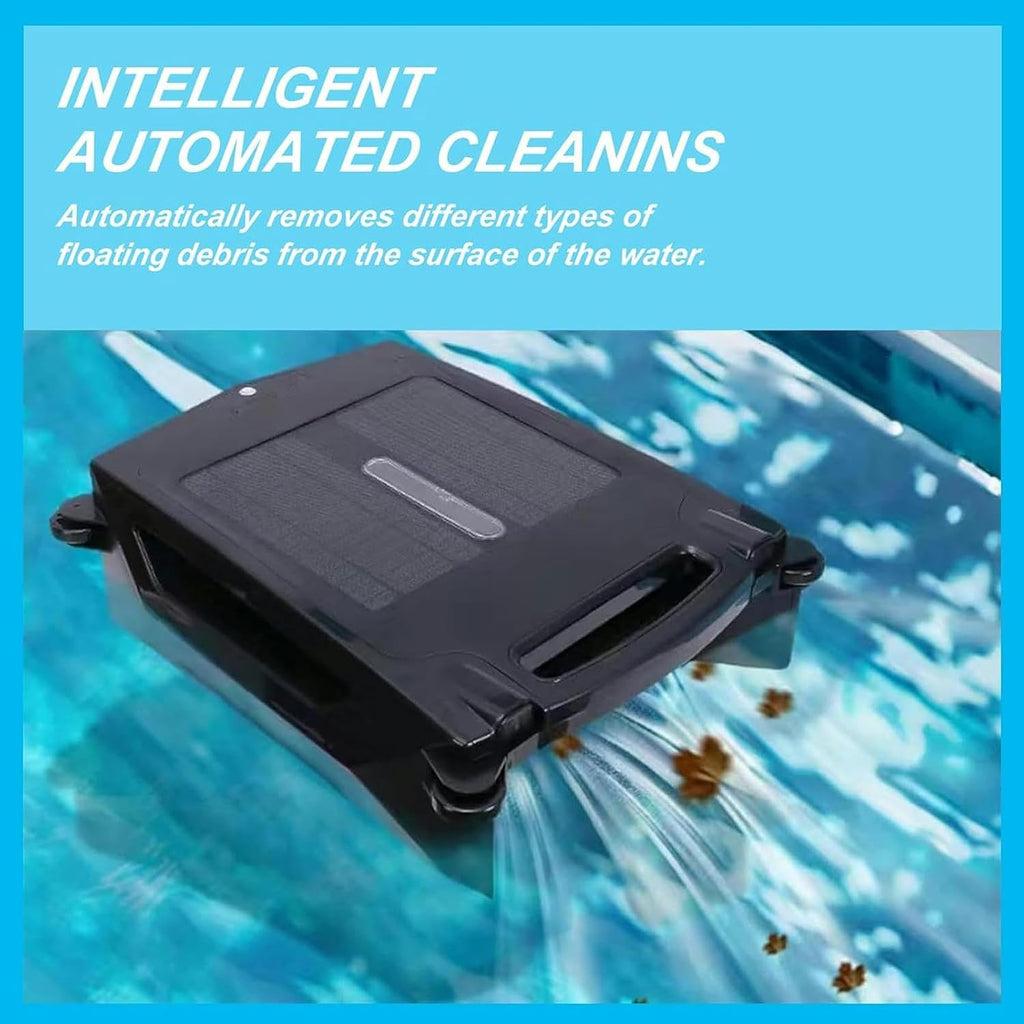 Cordless Pool Cleaner Robot, Working Time: 5 Hours, with Obstacle Sensing,for Cleaning Courtyard Pools Fallen Leaves