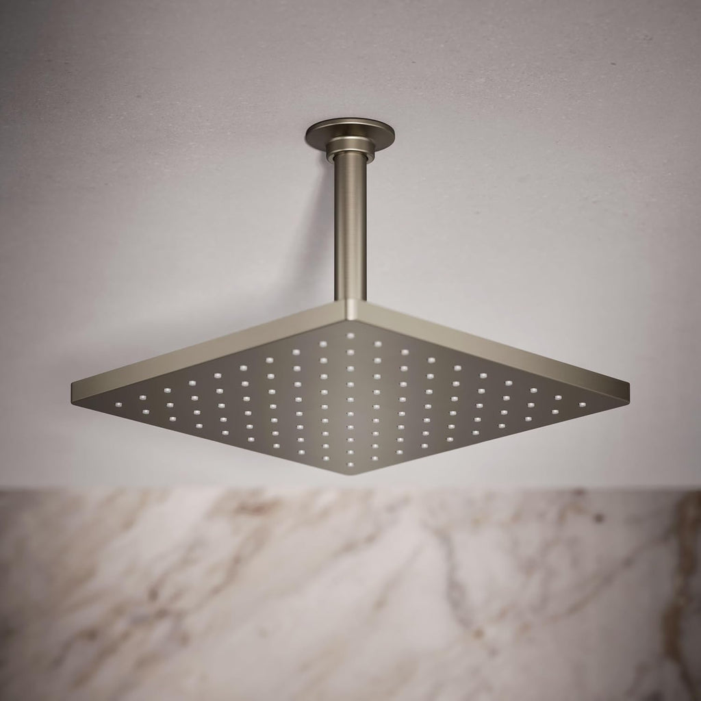 Kohler 26149-G-BN Honesty® 10' single-function rainhead, 1.75 gpm, Vibrant Brushed Nickel