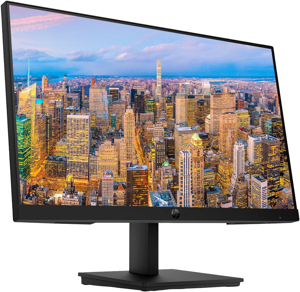 HP Series 3 Pro 24-inch 324pf Full HD (1920 x 1080) LCD IPS Monitor, 2-Pack, VGA, DisplayPort Bundled with Desk Mount Dual Monitor Stand