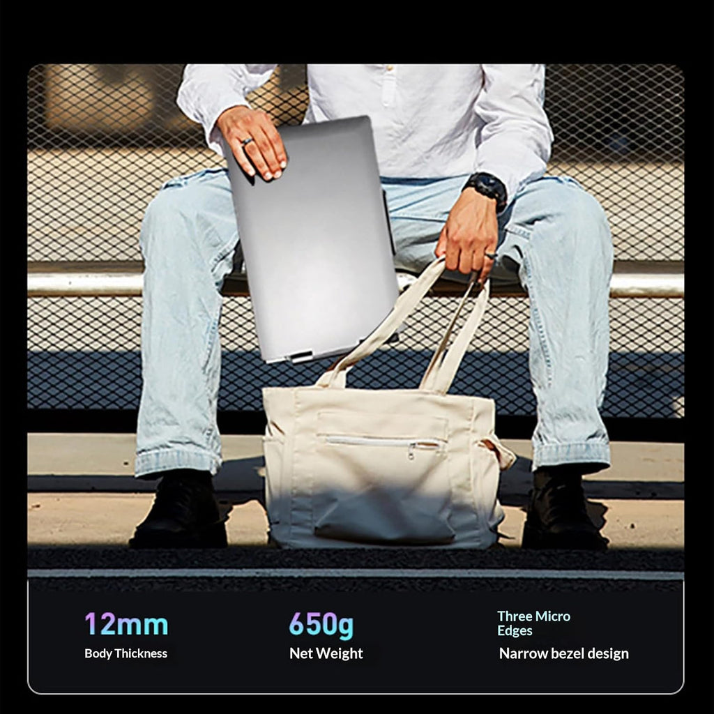 14inch Portable External Monitor 1920x1080 Resolution USB C HDTV Connectivities Adjustable Stand for Laptop Screen Exten