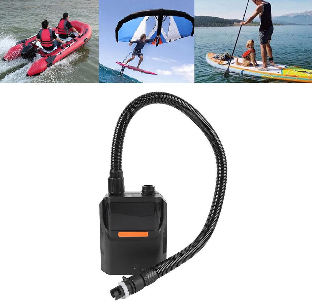 Electric Paddle Board Pump 50PSI Auto Off with LED Display 5200mAh Battery for Inflatable Paddle Boards Tires Tents Kayaks Mattress