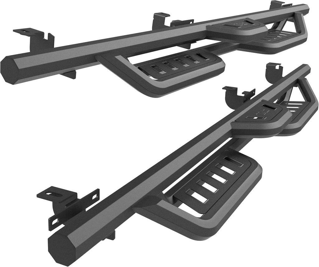 TAC Gen5HD Running Boards W/T 4'-Drop Compatible with 2020-2026 Jeep Gladiator JT Truck| Side Steps| Nerf Bar| Two-Stair| 2 pcs