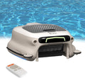 Automatic Pool Skimmer Cleaner Robot | Pool Cleaning Robot, 7800mah Battery, Manual/Automatic Dual Mode, 10l Leak-Proof Filter Basket, Suitable for Outdoor Pools, Spa Pools, Hot Spring Baths