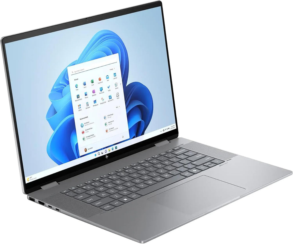 HP Envy x360 16' 2-in-1 Touchscreen Laptop for School and Hobbies, 6-Core AMD Ryzen 5 8640HS, 8GB LPDDR5 RAM, 1TB PCIe NVMe, Backlit KB, Wi-Fi 6E, Webcam, HDMI, Windows 11 Pro, w/BWE Accessories