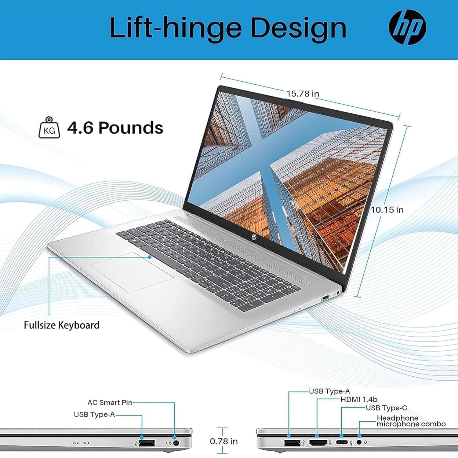 HP Laptops - 17 Inch Touchscreen Laptop with Stylus Pen - AMD Ryzen 5 7530U - Wi-Fi 6 - Camera Privacy Shutter - Ideal for College Students Business Office (Windows 11, 32GB RAM |1TB PCIe SSD)