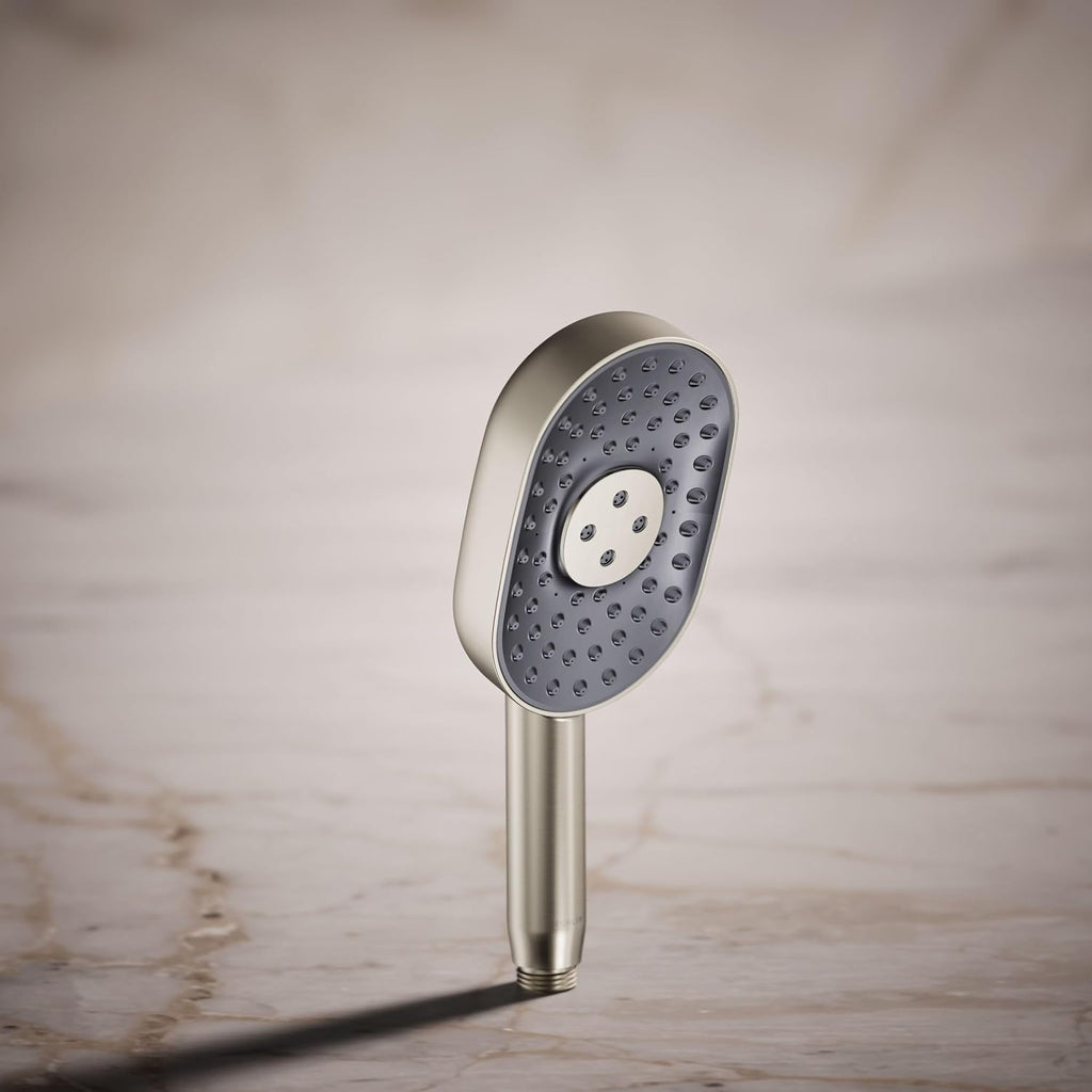 Kohler 26284-BN Statement® Oblong three-function handshower, 2.5 gpm, Vibrant Brushed Nickel