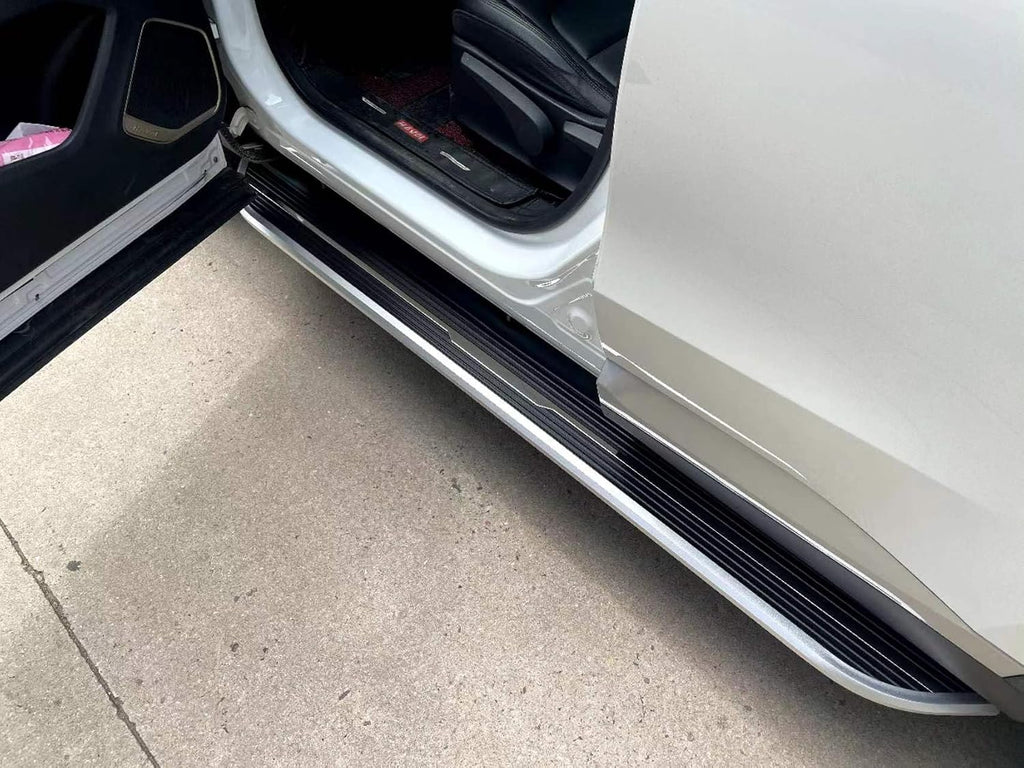 2PCS Fixed Side Steps| No Drill | SUV Accessories Fit for Chevrolet Traverse 2024-2026 Running Board Padel Step Bar Aluminum Car Modification(with Bracket (Chevrolet Traverse 2024-2026)