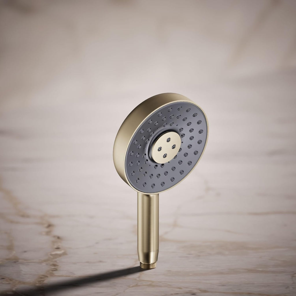 Kohler 26282-G-BV Statement® Round three-function handshower, 1.75 gpm, Vibrant Brushed Bronze