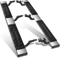 DNA Motoring 6.5' Flat Running Boards Side Step Nerf Rails Bars Compatible with Ford Ranger Extended Cab 2019-2023, STEPB-U-RGR19-T1-E