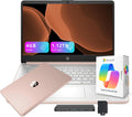 HP Stream 14' HD Student&Business Laptop with AI Copilot, Intel Processor N150, 4GB RAM, 1.12TB Storage (128GB UFS + 1TB Docking Station), 1 Year Office 365, Intel Graphics, Win 11, Pale Rose Gold