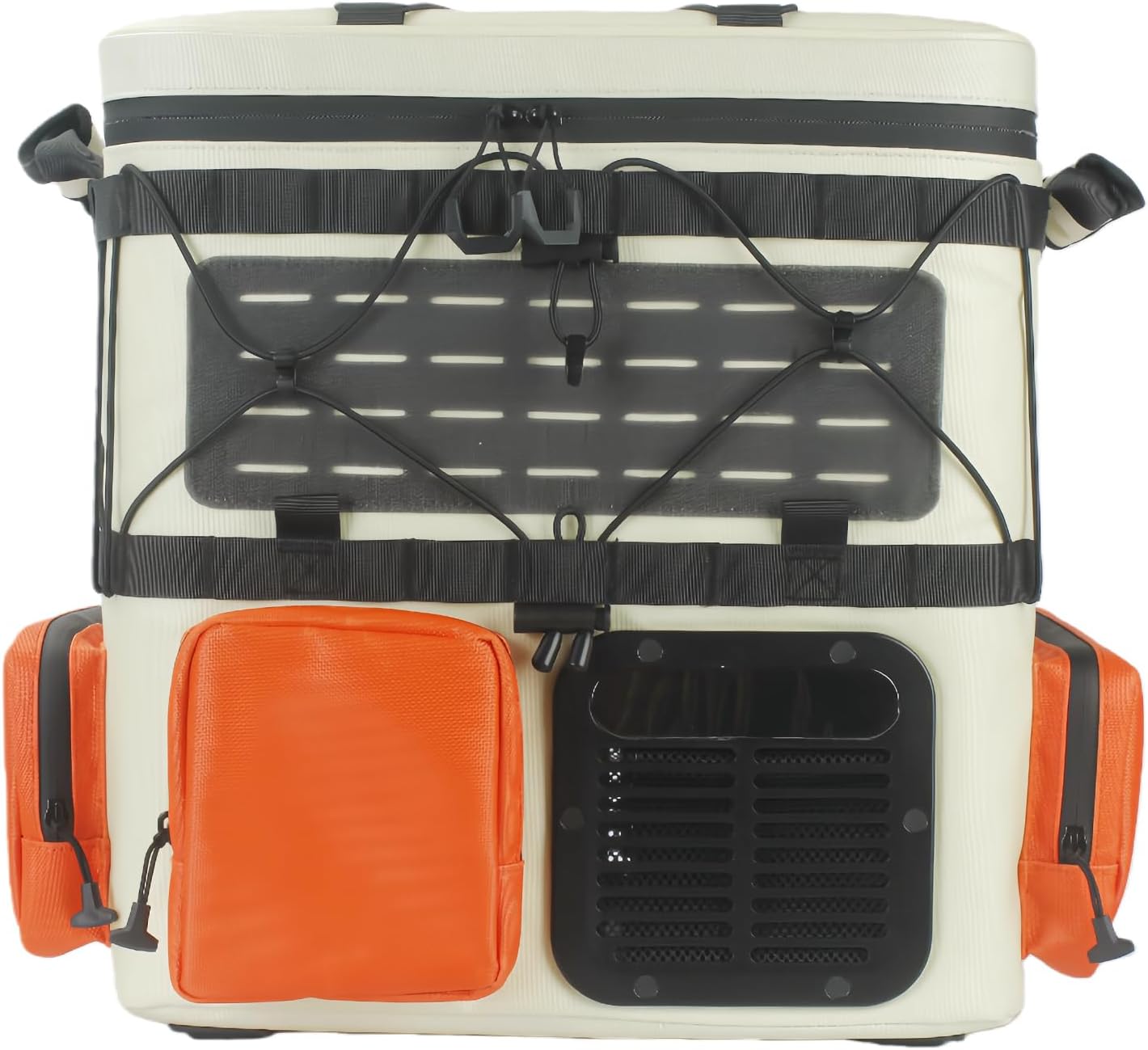 Bxiadbzl Backpack Car Refrigerator 19QT/18L - 12V DC/AC Compressor Cooler, -4~68℉ Quick Freeze for Truck,RV,Camping
