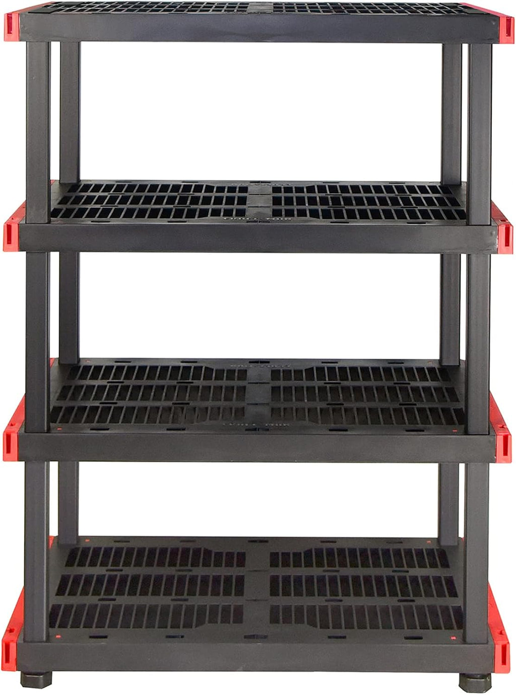 CX Craftsman 4-Tier Highly Durable Storage Rack, 4 Shleves That Support up to 200lbs/shelf, Organization and Storage, Weather-Resistant Design, Easy Assembly, American Made (55H x 40W x 24D)