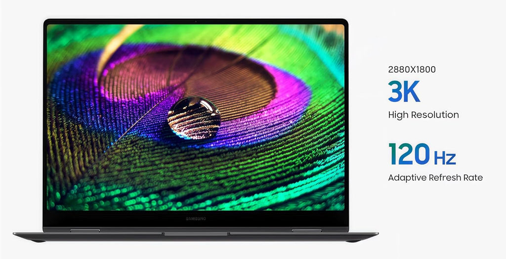 Samsung Galaxy Book4 Pro 360 2-in-1 Laptop, 16' 3K AMOLED Touchscreen, Intel Core Ultra 7 155H, 120Hz, 21H Battery, AI Power with Copilot, w/Pen (16GB RAM | 2TB PCIe SSD)