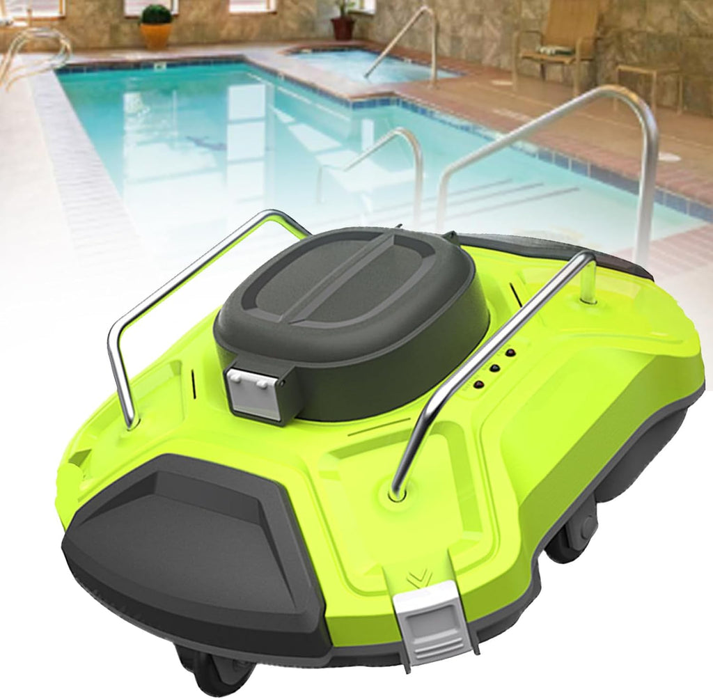 Cleaner Automatic Cordless Robotic Pool Robot,Cordless Pool Cleaner Automatic,Pool Cleaning Machine,Automatic Return Function,Automatically Dock