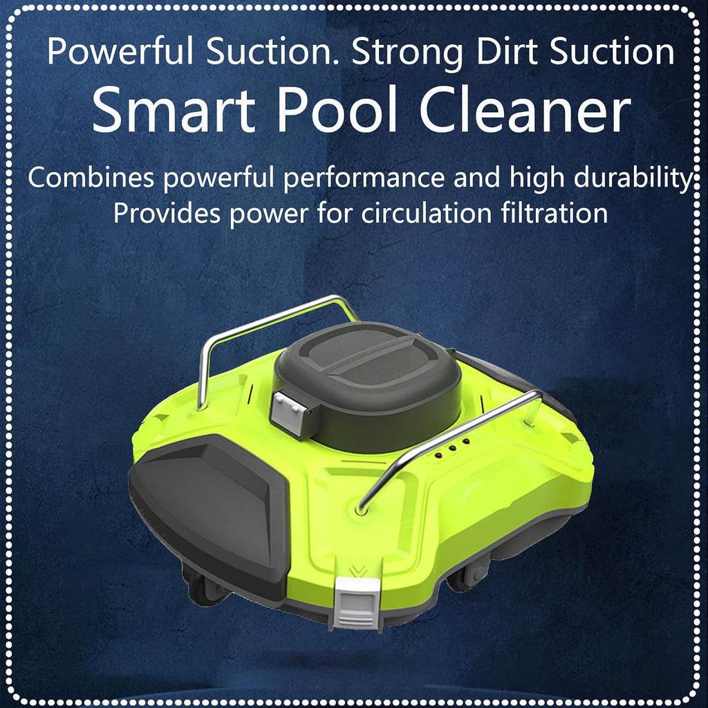 Cleaner Automatic Cordless Robotic Pool Robot,Cordless Pool Cleaner Automatic,Pool Cleaning Machine,Automatic Return Function,Automatically Dock
