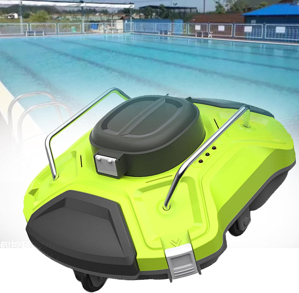 Cordless Robotic Pool Vacuum Pool Cleaner,Cordless Pool Cleaner Automatic,360° Powerful Cleaning Pool Equipment,for Underwater Cleaning,with Strong Suction