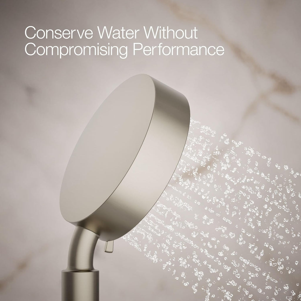 Kohler 22166-G-BN Purist® Four-function handshower, 1.75 gpm, Vibrant Brushed Nickel