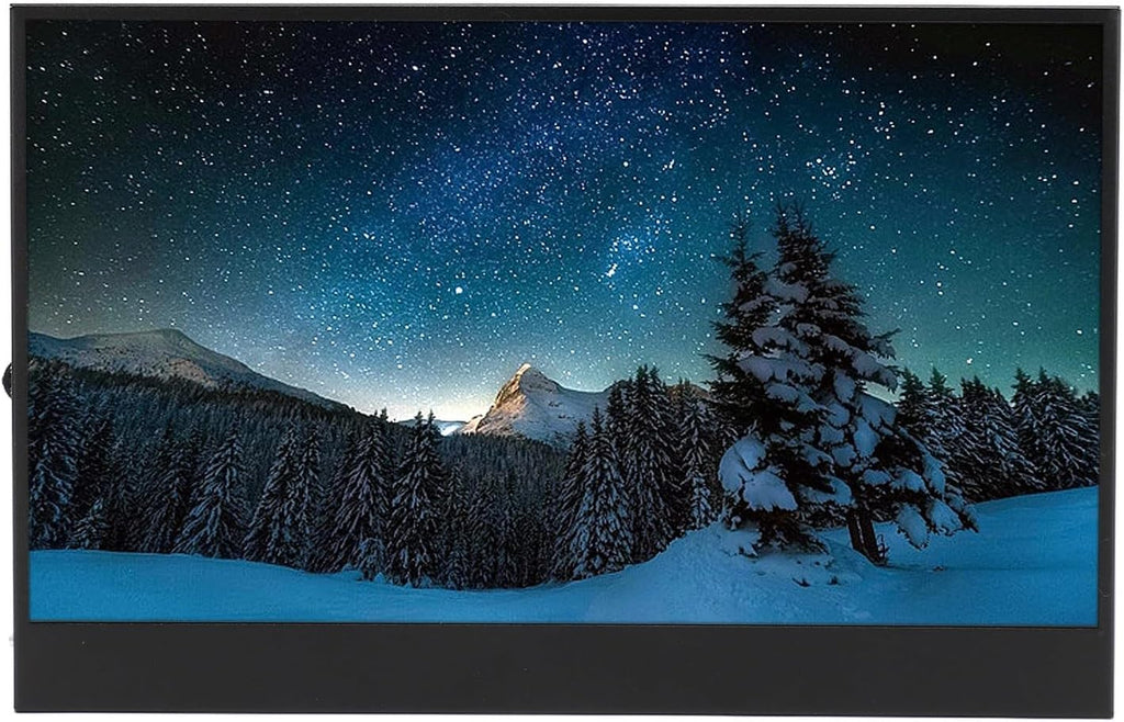 13.3 Inch Portable Monitor, 1080P HDR FHD IPS Display USB Type C HDMI Laptop Monitor 178° Wide Angle Ultra Slim Laptop Screen Extender with Dual Speakers for PS3 Laptop PC