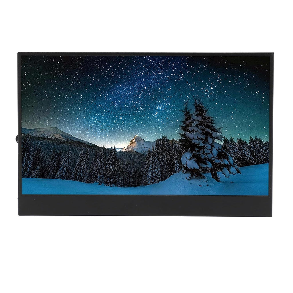 GOWENIC 13.3 Inch Portable Display, 1080P FHD Portable Display for Laptop, USB Type C External Second Screen with Dual Speaker HDR High Dynamic Range for for Laptop PC