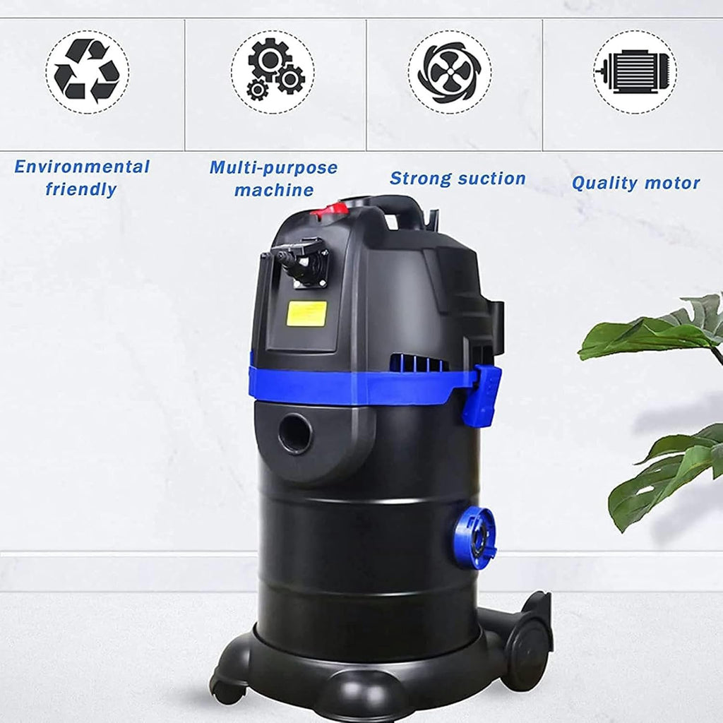 Pool Vacuum with Suction Head and Wastewater Pipe, Wastewater Suction Pump for 1600 W Fish Ponds for Cleaning Pools and Ponds