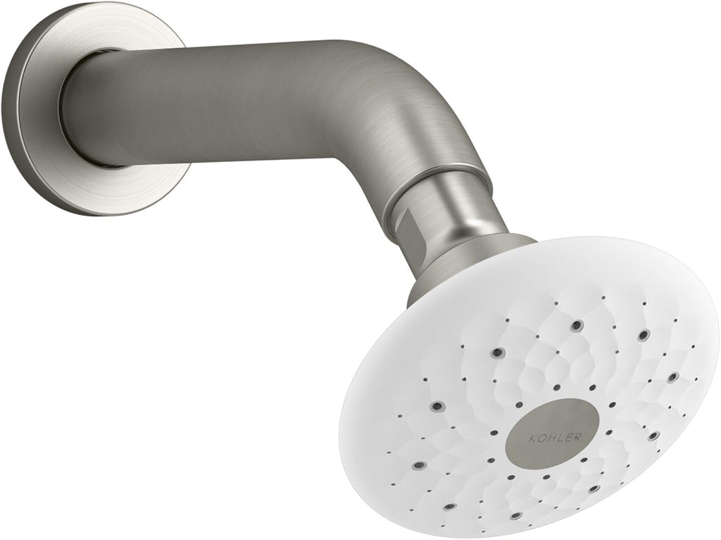 KOHLER K-72596-BN Exhale B90 1.5 GPM Multifunction Showerhead, Vibrant Brushed Nickel