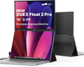 Mobile Pixels Duex Float 2 Pro 16' 2.5K Portable Monitor for Laptop, Built-in Kickstand & Speakers Ultra-Thin Laptop Screen Extender | USB-C & HDMI | Plug & Play for Windows, MacOS, Switch, Android