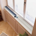 Drsyffsup Window Sill Absorbent Mat 4'-27' Wide, Minimalist Customized Bay Window Cushion Cover, Non-Slip Windowsill Protector for Balcony(27x47in/70x120cm)