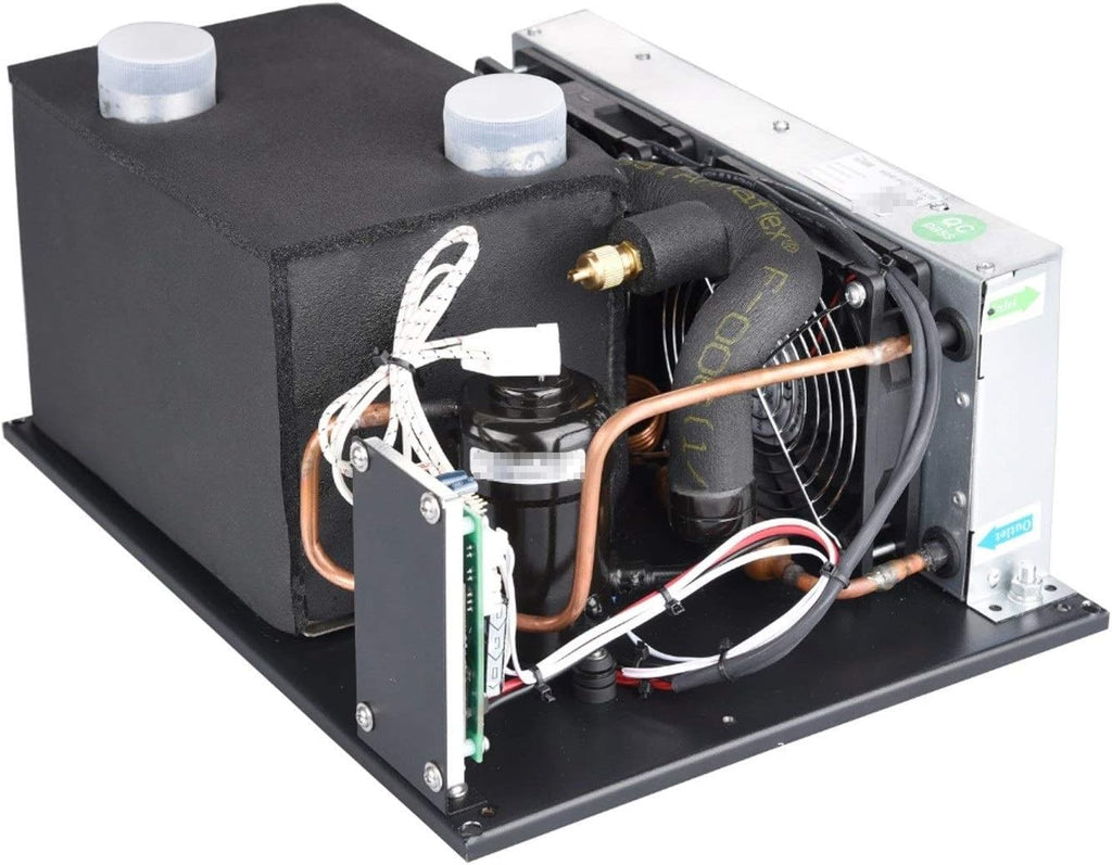 Measuring Instrument 3 in 1 12V Compact Cooling Systems with Miniature Rotary Compressor - for Electric Vehicle Chiller Water Dispenser Freezer Electronics Cooling Module DIY (12V,1.9cc)