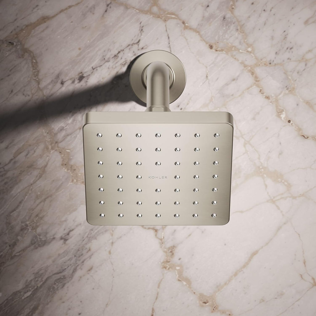 Kohler 24805-G-BN Parallel® Single-function showerhead, 1.75 gpm, Vibrant Brushed Nickel