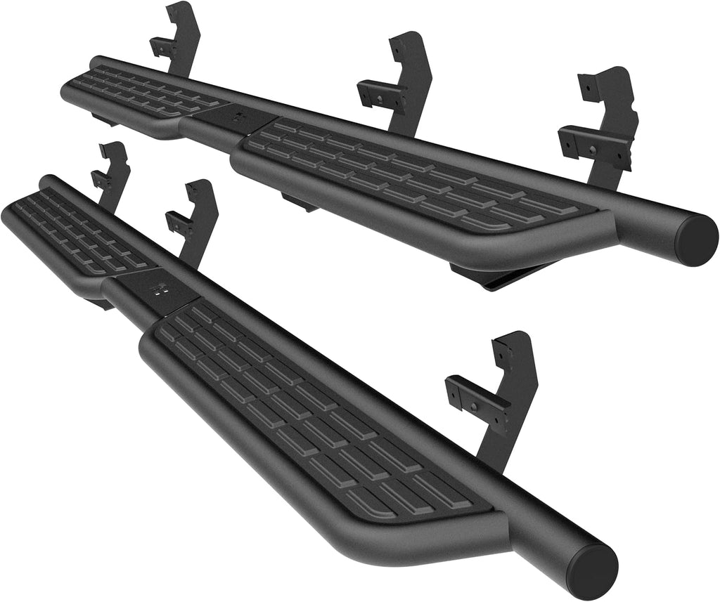TAC SUMMIT Running Boards Compatible with 2015-2026 F150 Supercrew Cab| 2022-2026 F150 Lightning EV| 2017-2026 Super Duty Crew Cab| Side Steps| Nerf Bars| Step Rails| Exterior Accessories| Black(2pcs)