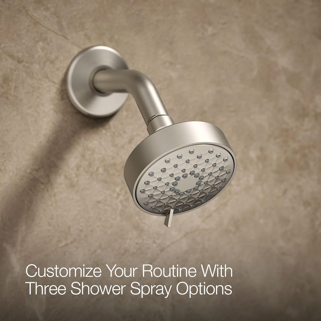 Kohler K-TS21947-4G-BN Remodel Rite-Temp Shower Trim Kit, 1.75 GPM, Vibrant Brushed Nickel