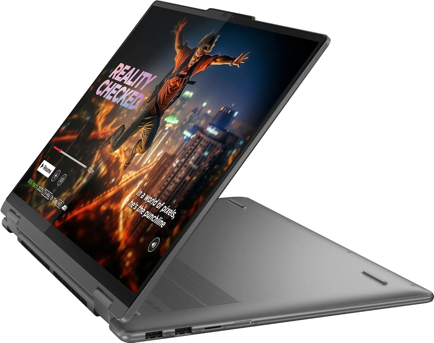 Lenovo Yoga 7 2-in-1 16IML9 2024 Laptop 16' WUXGA IPS Touchscreen 12-Core Intel Ultra 5 125U 16GB LPDDR5 512GB SSD Thunderbolt 4 Wi-Fi 6E Backlit Keyboard Fingerprint Win11 Pro w/ONT 32GB USB