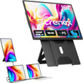 Laptop Screen Extender 16.1', 1920 * 1200 Portable Monitor with Detachable Frameless Display- 360° Rotatable Magnetic Stand, Dual Screen Plug & Play, Extra Monitor for Windows/Mac/Linux/Android